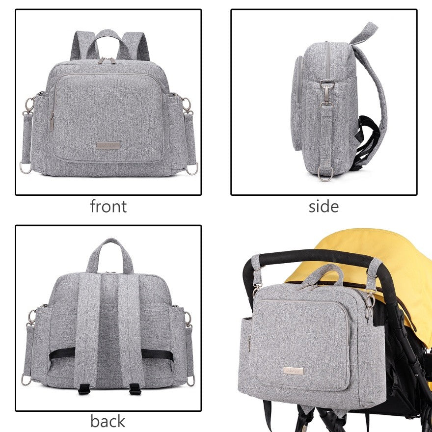 ECHO Polyester/nylon Diaper Bag - Lightgray