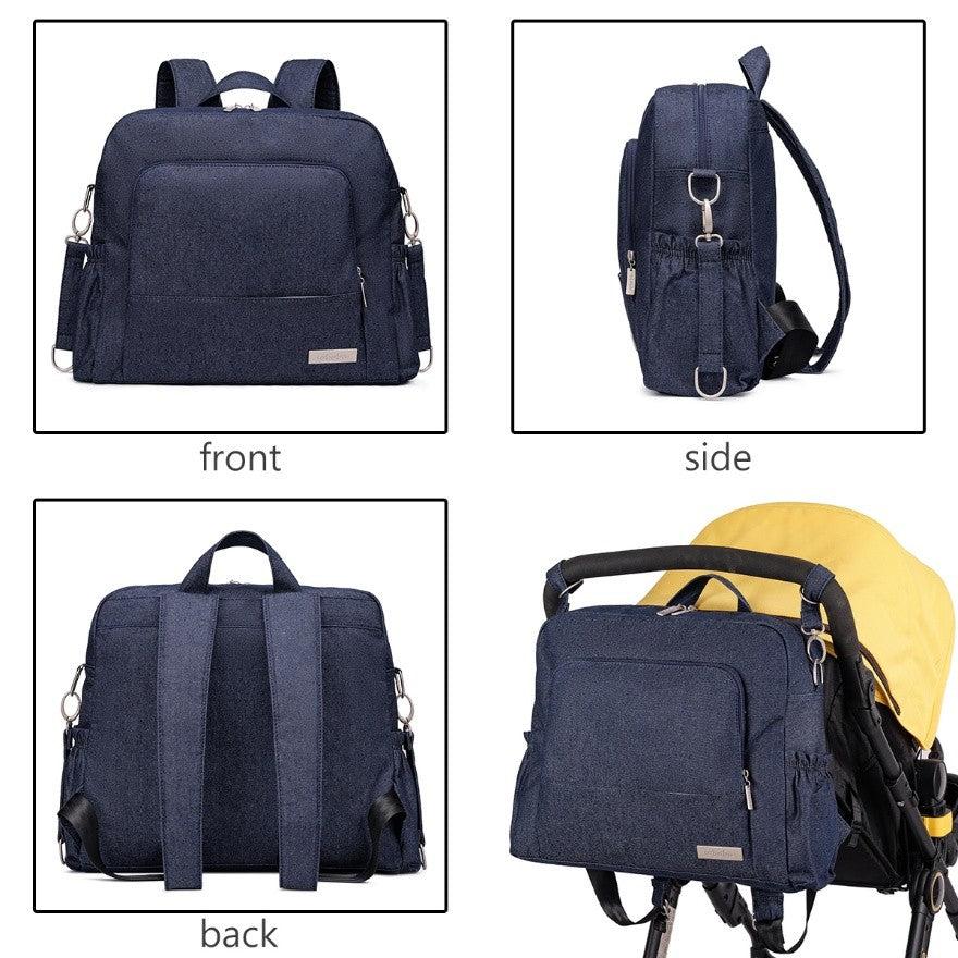 URBAN Polyester/nylon Diaper Bag Backpack - Darkblue