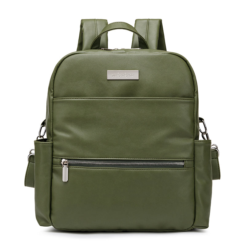 MIST Nylon Diaper Bag Backpack - Green