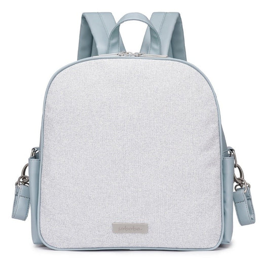 MIST Vegan Leather Diaper Bag Backpack - Blue