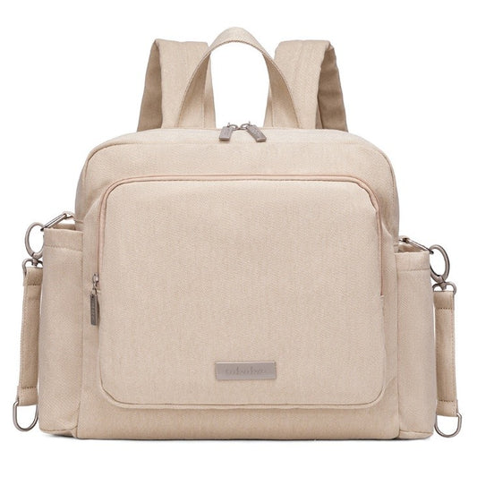 ECHO Polyester/nylon Diaper Bag in Denim Texture Print - Khaki