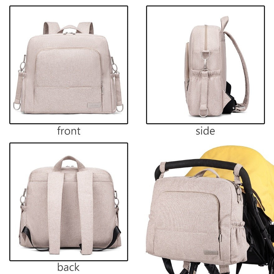 URBAN Polyester/nylon Diaper Bag Backpack - Khaki